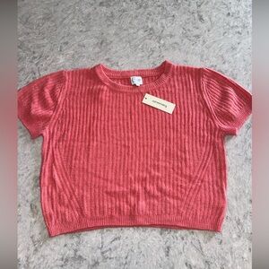 Francesca’s sweater tee, size medium. NWT